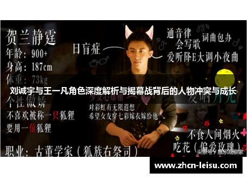 刘诚宇与王一凡角色深度解析与揭幕战背后的人物冲突与成长